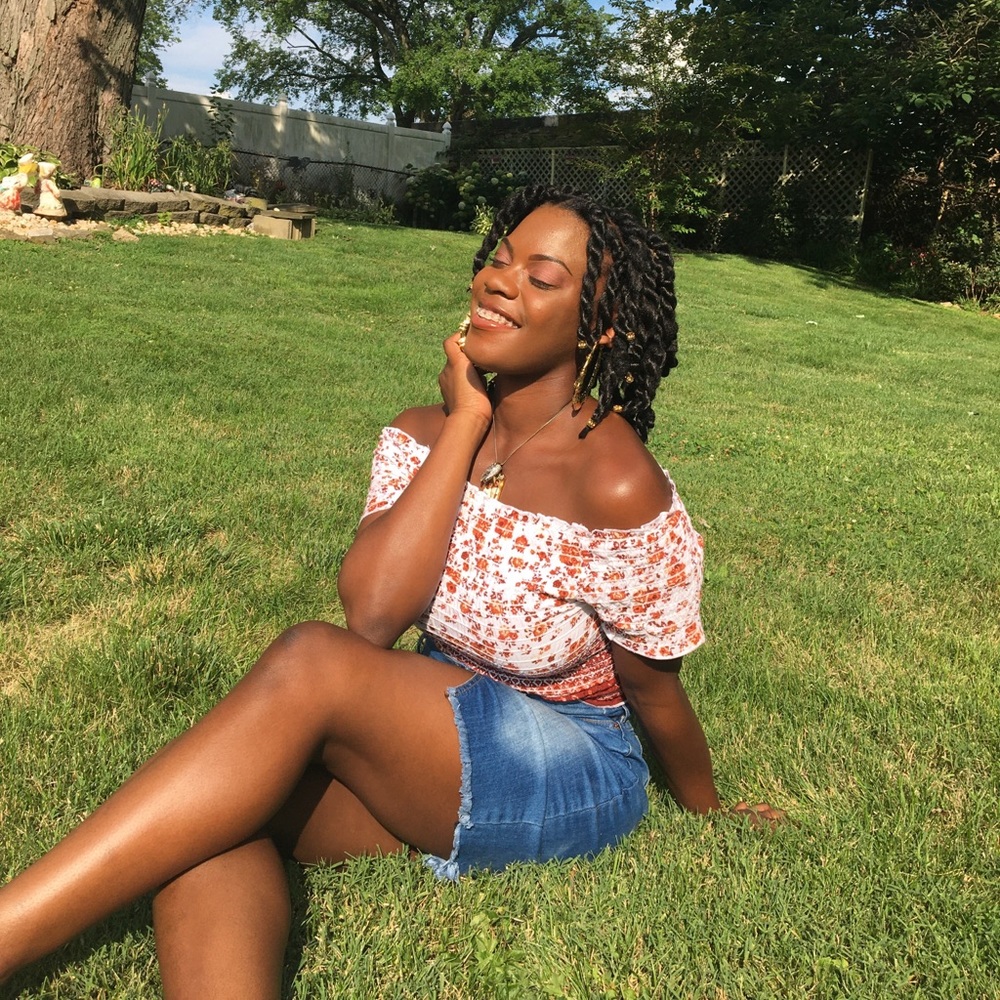 Off the shoulder top